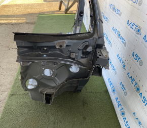 Front left quarter Lexus RX350 RX450h 10-15 graphite, with central pillar, missing side member