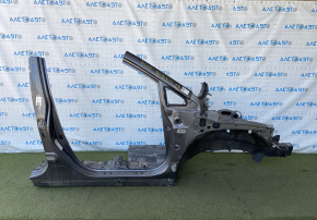 Front right quarter Lexus RX350 RX450h 10-15 graphite, with central pillar