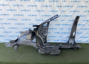 Front right quarter Lexus RX350 RX450h 10-15 graphite, with central pillar