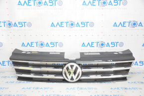 Radiator grill VW Tiguan 18-21 with emblem, under radar, sand
