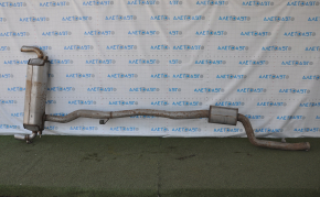 Exhaust pipe with barrel and flap BMW 7 G11 G12 16-22 B58 rusty