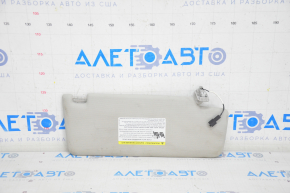 Left sun visor for VW Tiguan 18-24, gray, without hook