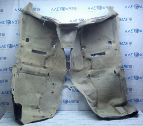 Floor covering Lexus GS300 GS350 GS430 06-11 beige, fastening is torn, for dry cleaning