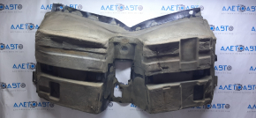 Floor covering rear Dodge Challenger 09- black, torn fasteners, for dry cleaning