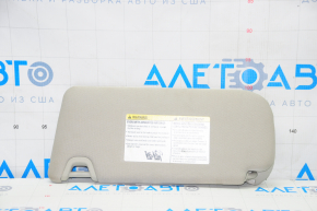 Right visor Nissan Altima 19-25 gray, without hook
