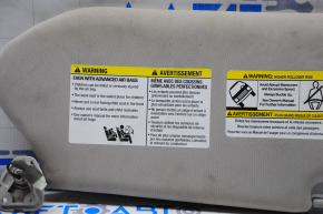 Left visor Infiniti JX35 QX60 13- gray, without hook, without plug, for dry cleaning
