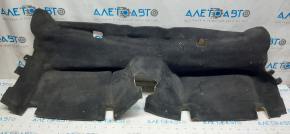 Rear floor covering Cadillac ATS 13 - black, torn fastener, needs dry cleaning