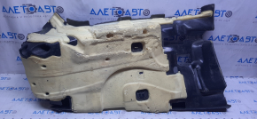 Floor covering left Cadillac ATS 13 - black, tears, for dry cleaning