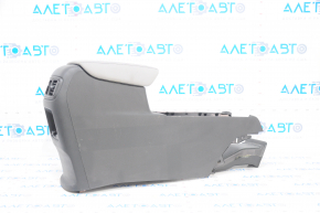 Console central armrest Honda CRV 20-22 black, armrest gray cloth, scratches, for cleaning