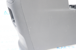 Console central armrest Honda CRV 20-22 black, armrest gray cloth, scratches, for cleaning