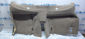 Rear floor covering Cadillac CTS 14 - beige, torn fasteners