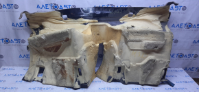 Rear floor covering Cadillac CTS 14 - beige, torn fasteners