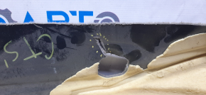 Rear floor covering Cadillac CTS 14 - beige, torn fasteners