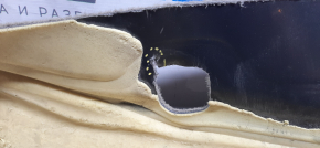 Rear floor covering Cadillac CTS 14 - beige, torn fasteners