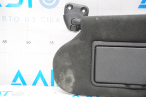 Left visor Infiniti QX50 19- black, without hook, scratches, without plug, for dry cleaning