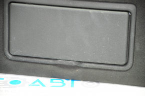 Right visor Infiniti QX50 19- black, without hook, scratches, without plug