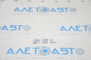 Emblem inscription SEL trunk door VW Tiguan 18-21
