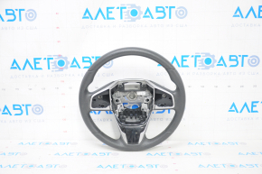 Bare steering wheel Honda CRV 20-22 rubber, black, worn