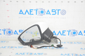 Side mirror left VW Tiguan 18-24 6+2 pins, BSM, turn signal, white, heated