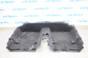 Floor covering rear Ford Fusion mk5 13-20 black, for cleaning