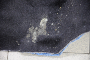 Floor covering rear Ford Fusion mk5 13-20 black, for cleaning