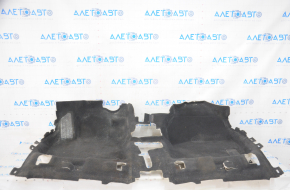Front floor covering Honda CRV 17-22 black, for dry cleaning