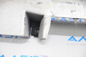 Left threshold Ford Fusion mk5 13-20 silver, broken fastening, crack in fastening, dented, scratches
