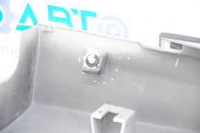 Left threshold Ford Fusion mk5 13-20 silver, broken fastening, crack in fastening, dented, scratches