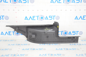 Door sill trim rear left VW Tiguan 18-24 black, type 1, scratches, broken fastener