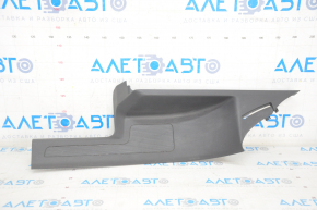 Door sill trim rear left VW Tiguan 18-24 black, type 1, scratches, broken fastener