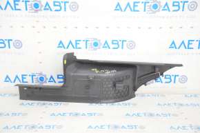 Door sill trim rear right VW Tiguan 18-24 black, type 1, scratches, broken fastener