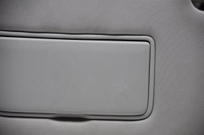 Right visor Nissan Rogue 14-20 with backlight, gray, without hook, scratches