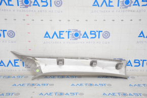 Front pillar trim upper left VW Tiguan 18-24 gray, butt