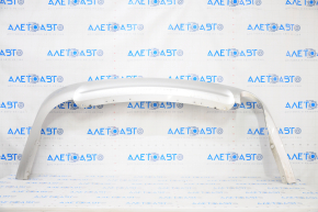 Rear bumper lip Ford Fusion mk5 13-18 for 1 pipe silver, scratches