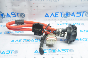 Charging port with cable fast charge CHAdeMO right Nissan Leaf 13-15