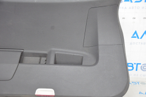 Lower trunk door trim VW Tiguan 18-24 for electric door, black, scratches