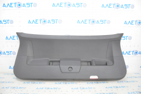 Lower trunk door trim VW Tiguan 18-24 for electric door, black, scratches