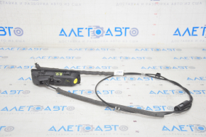 Rear seat folding lever right VW Tiguan 18-24 black, with cable