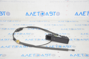 Rear seat folding lever left VW Tiguan 18-24 black, with cable