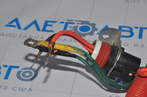 Charging port with cable normal charge left Nissan Leaf 13-17 no cover, damaged insulation