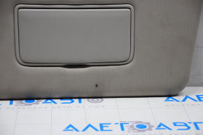Left visor Nissan Rogue 14-20 with backlight, gray, without hook, without plug, for dry cleaning