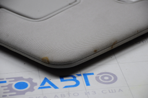 Left visor Nissan Rogue 14-20 with backlight, gray, without hook, scratches, for dry cleaning