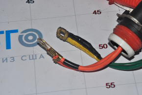 Charging port with cable normal charge left Nissan Leaf 13-17 no cover, no plug, damaged insulation