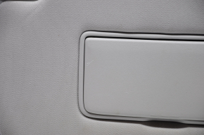 Left visor Nissan Rogue 14-20 with backlight, gray, without hook, scratches