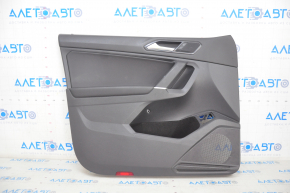 Door trim card front left VW Tiguan 18-20 black, break fastening