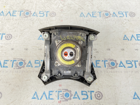 Airbag in steering wheel driver Toyota Highlander 08-13 black, shot, chrome