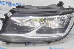 Headlight front left VW Tiguan 18-24 bare halogen, DRL LED, sand