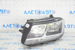 Headlight front left VW Tiguan 18-24 bare halogen, DRL LED, sand