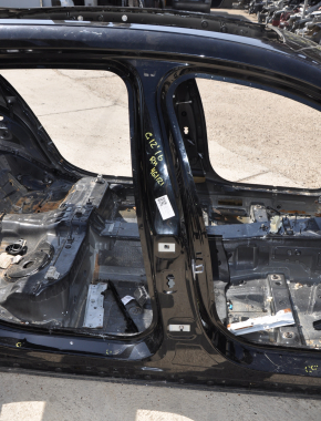 Body pillar central right BMW 7 G12 16-22 on the body, butt