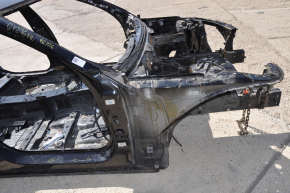 Front right quarter BMW 7 G11 G12 16-22 on the body, black, bumps on the threshold